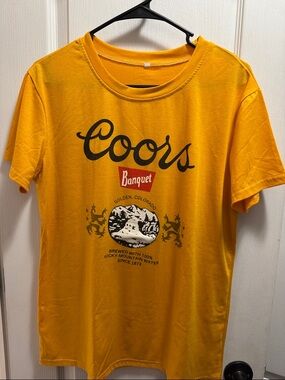 Yellow Graphic Tee - Men's Casual Shirt